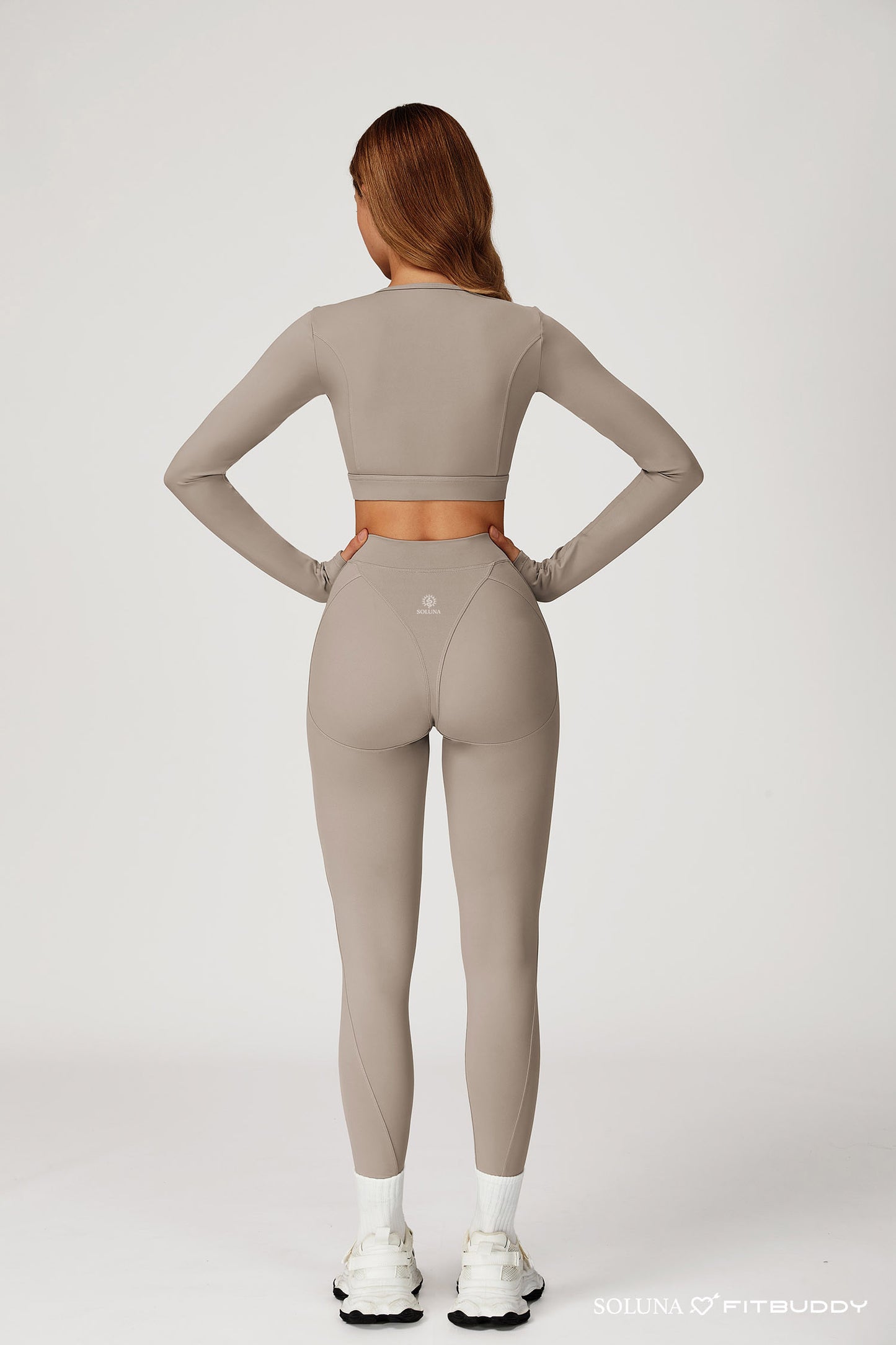 Fitbuddy Seamless Long Sleeve Top GZT49 – Sport Ademend Stretch Shaping