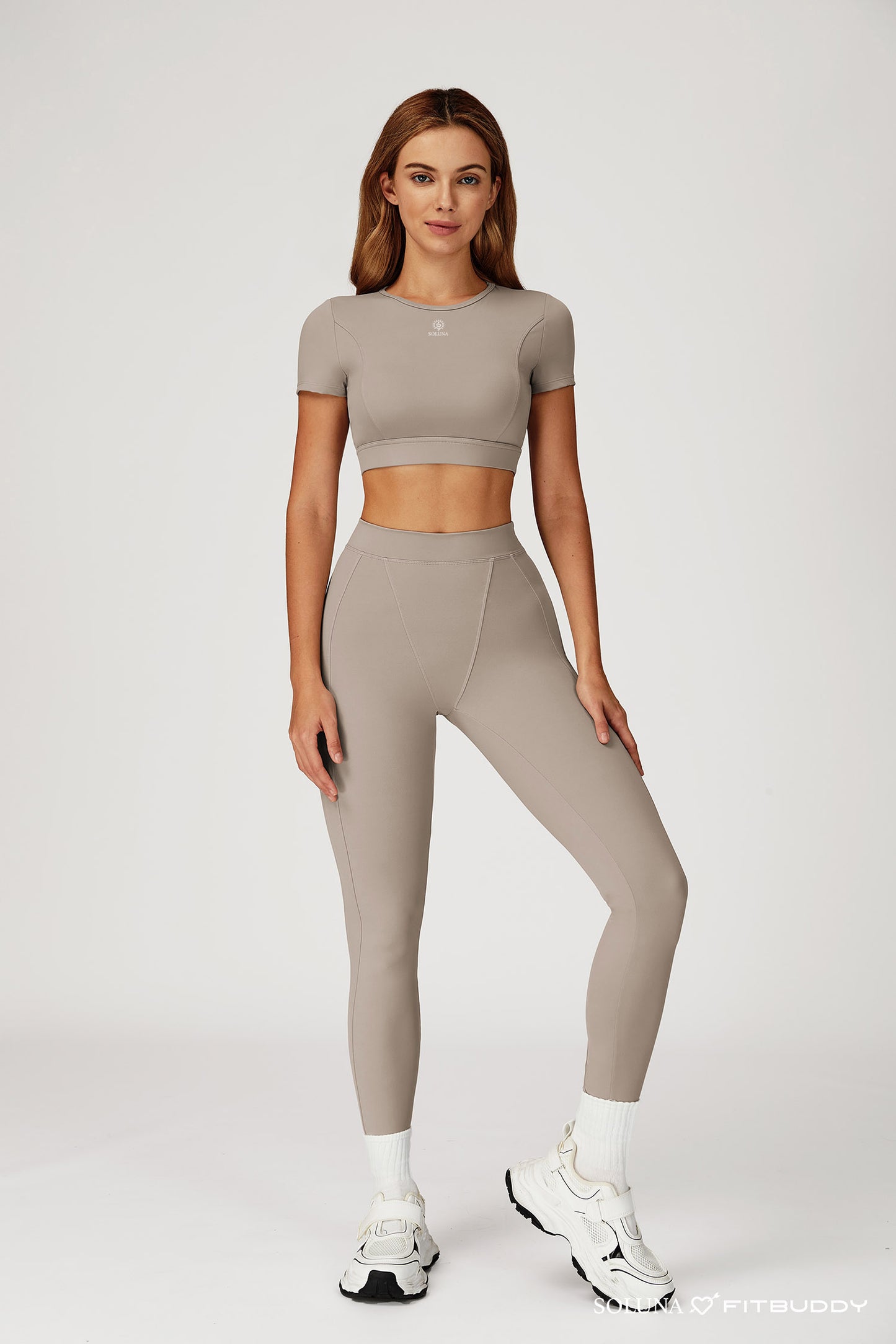 Fitbuddy Seamless Sport Top GZT48 – Short Sleeve, Ademend & Comfort Stretch, Shaping