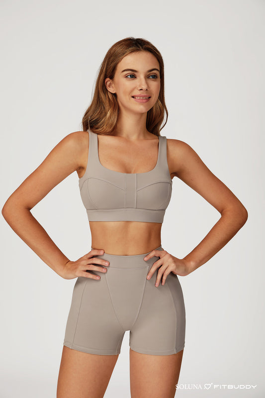 Fitbuddy Seamless Sports Shorts GZL114 – Naadloos, High Waist, Squatproof & Ademend