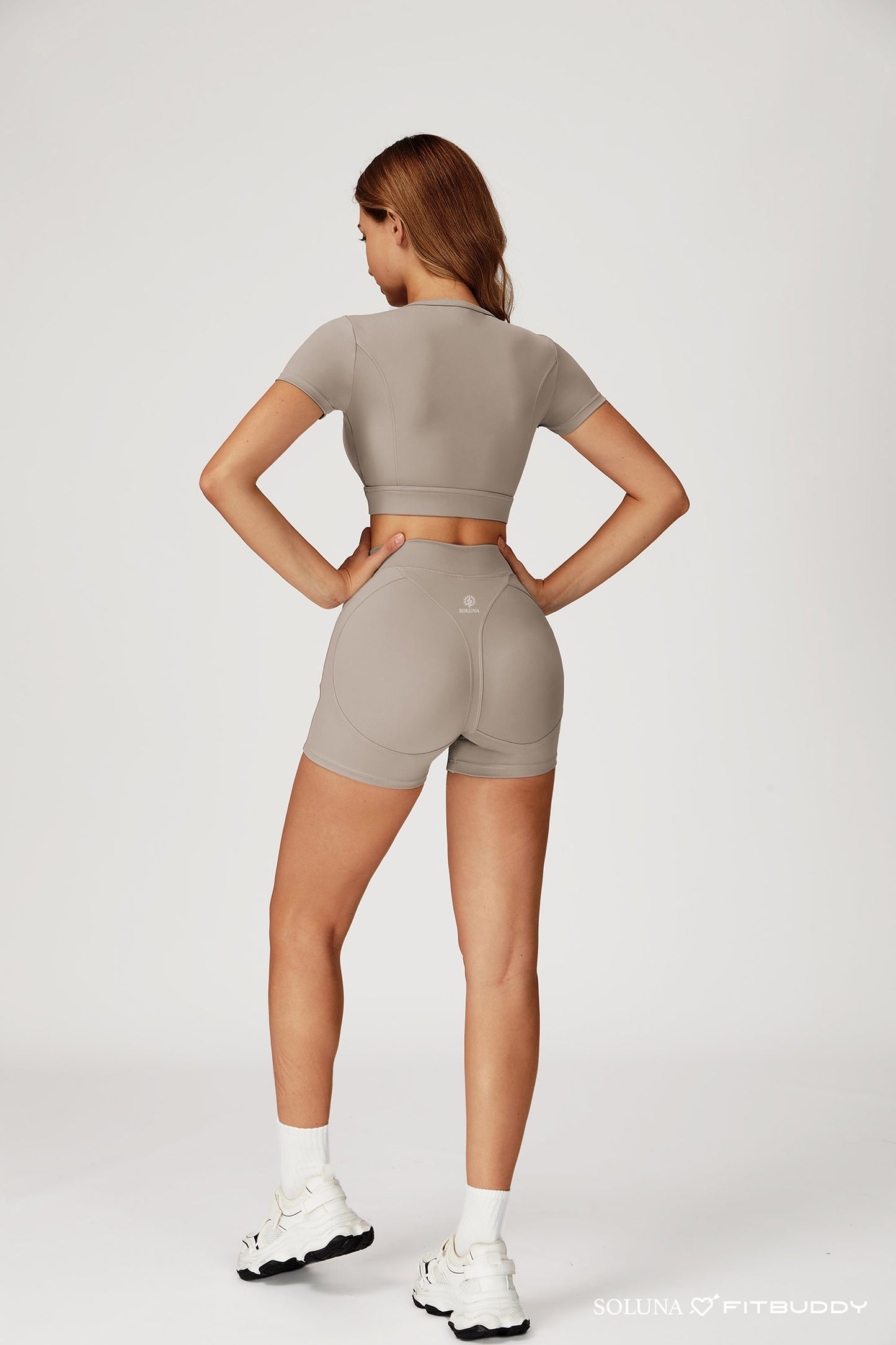 Fitbuddy Seamless Sport Top GZT48 – Short Sleeve, Ademend & Comfort Stretch, Shaping