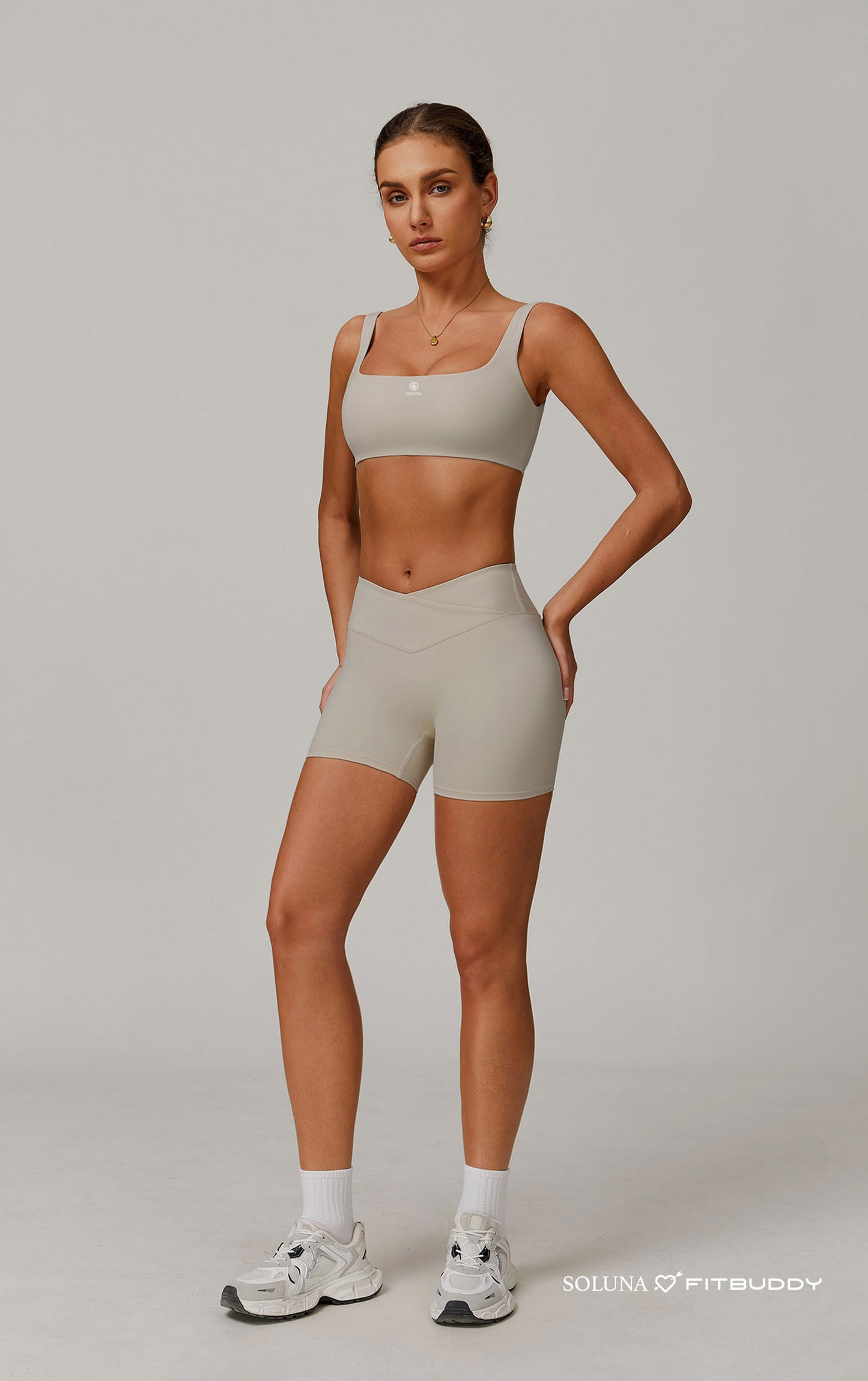 Fitbuddy Seamless Sport BH GZB31 – Naadloos, Ademend, Stretch, High Support – Dames