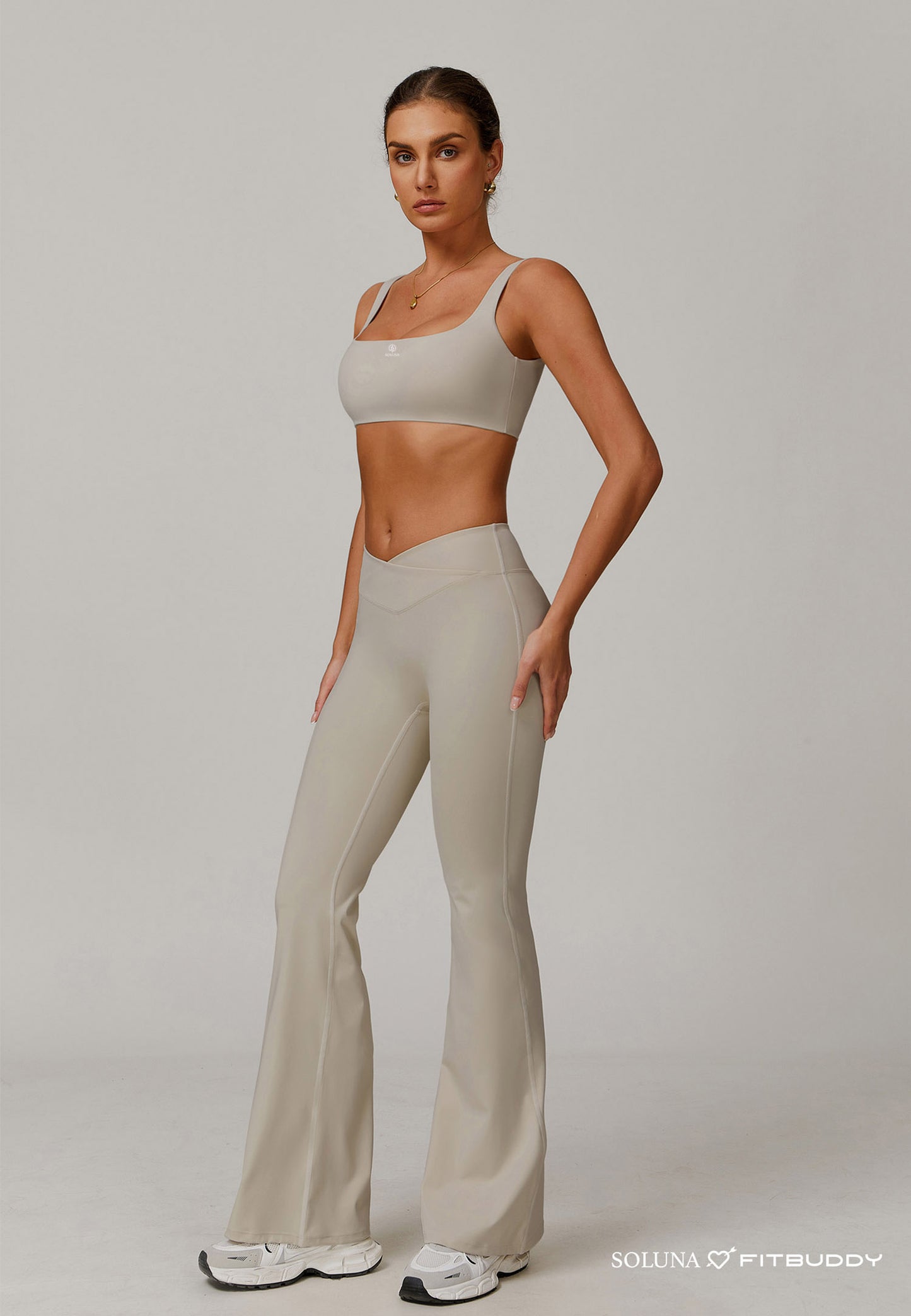 Fitbuddy Seamless Sport BH GZB31 – Naadloos, Ademend, Stretch, High Support – Dames